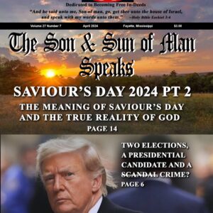 The Son of Man Speaks Magazine Annual Print Subscription