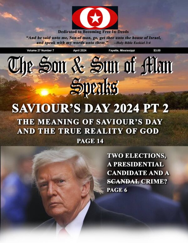 The Son of Man Speaks Magazine Annual Print Subscription